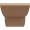 Ekena Millwork 7"W x 14"D x 7"H Wide Crestline Rough Cedar Woodgrain TimberThane Corbel, Primed Tan CORUR07X14X07CRERCPR - alternate 6